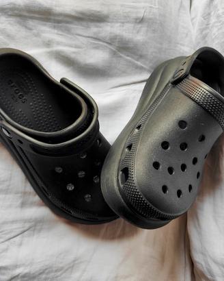 Crocs Classiche Nere Taglia 36.5 (M4/W6)