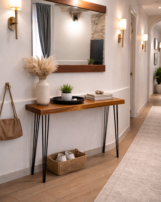 Consolle"Elegance" Legno Massello