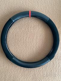 Copri volante alcantara e fibra di carbonio diamet
