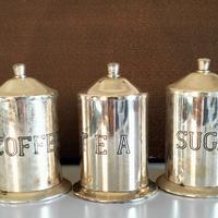 CONTENITORI CAFFE'  ZUCCHERO THE