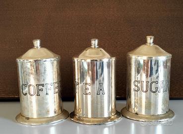 CONTENITORI CAFFE'  ZUCCHERO THE