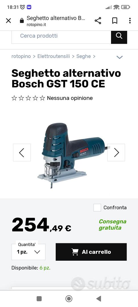 GST 150 CE Seghetto alternativo