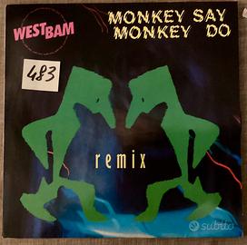 lp 33 giri Vinile WEST BAM “monkey Say Monkey Do”