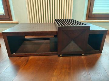 Tavolino con vassoio scorrevole 