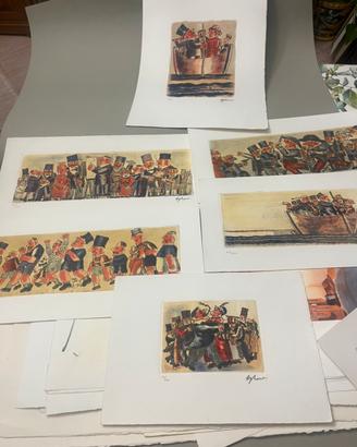 Franz borghese serigrafia quadro