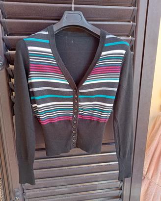 cardigan estivo fibra naturale 