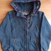 Giacca in felpa unisex Scout tg. 7-8 anni