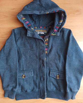 Giacca in felpa unisex Scout tg. 7-8 anni
