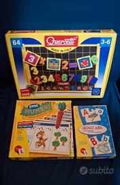 Lotto 3 giochi educativi per bambini