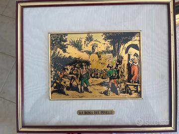 Quadro su foglia oro