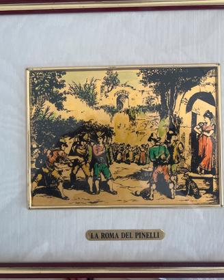 Quadro su foglia oro