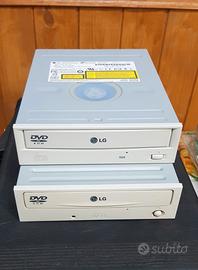2 lettori DVD LG da pc