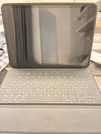 Ipad 9 wifi 4g 256 gb + custodia logi rugged folio