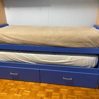 Lettini singoli con materassi