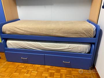 Lettini singoli con materassi