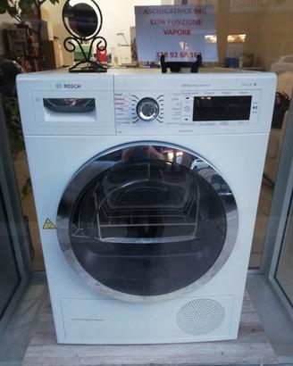 Asciugatrice Bosch 9kg serie 8 funzione stiratura 