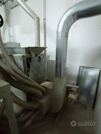 Impianto per lavorazione farro