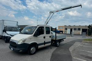 IVECO DAILY 35S11 DOKA CASSONE + GRU BONFIGLIOLI P
