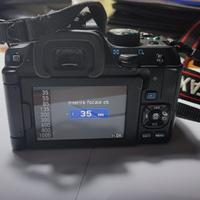 Pentax K70 con obb 16-50mm e 70-200mm luminosi