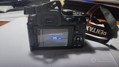 Pentax K70 con obb 16-50mm e 70-200mm luminosi