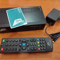 Decoder tivùsat THOMSON THS80 scheda compresa.