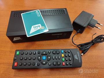 Decoder tivùsat THOMSON THS80 scheda compresa.