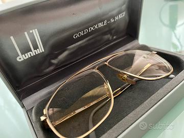 Occhiali vintage Dunhill GOLD DOUBLÉ 1/20 14K