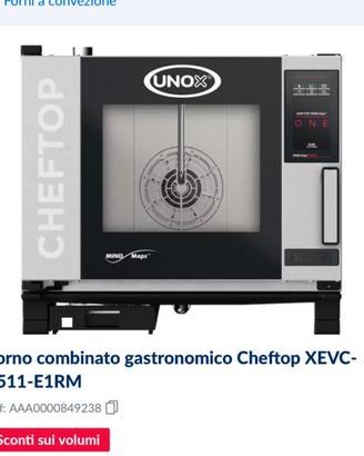 Forno combinato per ristorante