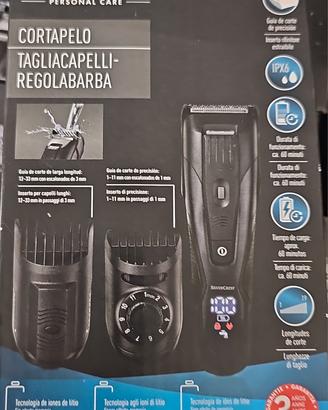 tagliacapelli e regola barba, nuovo, imballato