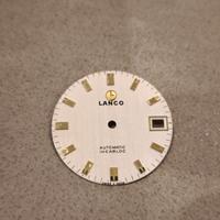 Quadrante lanco indici dorati