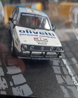 Volkswagen Golf Rally Modellino Scala 1_43 