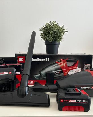 Aspirapolvere + kit batteria Einhell