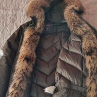 Giubbotto woolrich lungo verde