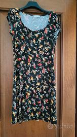 vestito tubino a fiori MANGO 