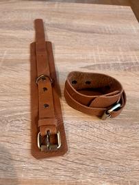 manette bracciali di pelle