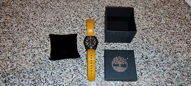 Orologio Timberland nero cinghia gialla