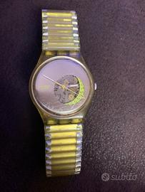 Orologio Swatch numerato 6549 meccanismo visibile