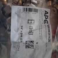 Raccordo idraulico busta da 10 pezzi 3/4" x d 16