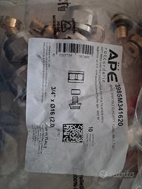 Raccordo idraulico busta da 10 pezzi 3/4" x d 16