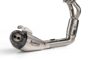 scarico akrapovic completo yamaha tracer 7