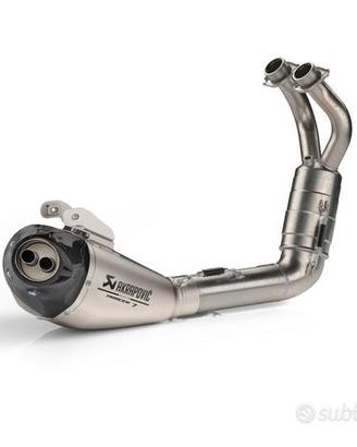 scarico akrapovic completo yamaha tracer 7
