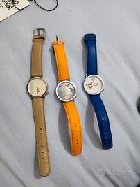 set 3 orologi Akteo vintage 