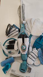 Scopa a vapore Black+ Decker 17 in 1 
