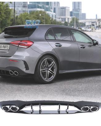 DIFUSORE MERCEDES CLASSE A W177 18- LOOK AMG A45 N