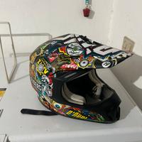 Casco cross più maschera