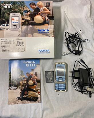 Nokia 6111 cellulare telefono completo funzionante