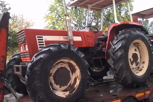 fiat 766 DT 80 cv attrezzi vari , trattori ,