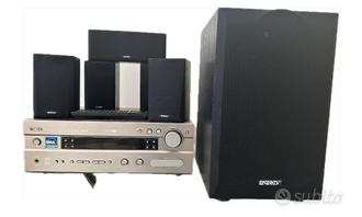 SINTO AMPLI YAMAHA 5.1 - HITACHI CD PROFESSIONALE  			