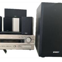 SINTO AMPLI YAMAHA 5.1 - HITACHI CD PROFESSIONALE