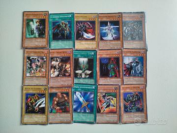 lotto guerrieri carte Yu-Gi-Oh yugi konami promo 